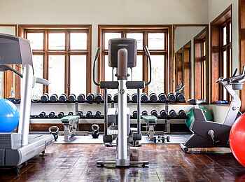 Singita Faru Faru: Fitnessraum