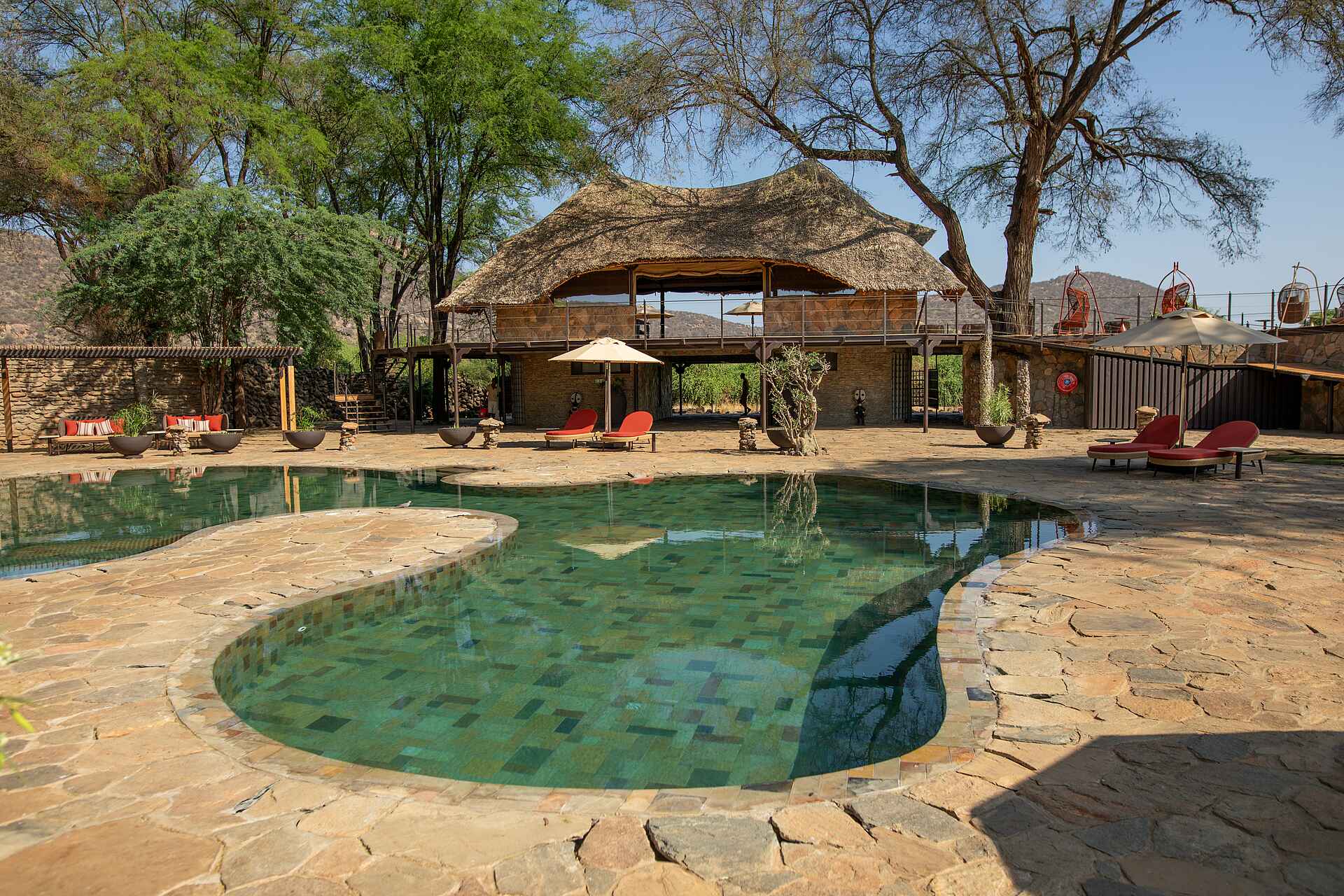 Soroi Samburu Lodge: Swimmingpool Soroi Samburu Lodge: Swimmingpool