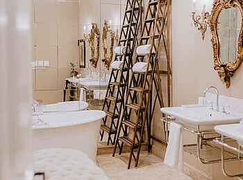 The Lanzerac: Badezimmer The Lanzerac: Badezimmer