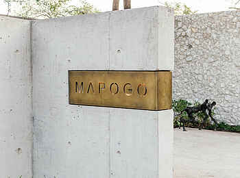 Cheetah Plains Mapogo House: Auffahrt Cheetah Plains Mapogo House: Auffahrt