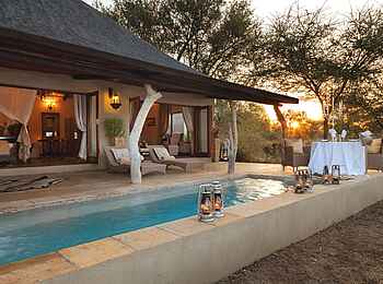 King's Camp: Pool der Honeymoon Suite King's Camp: Pool der Honeymoon Suite