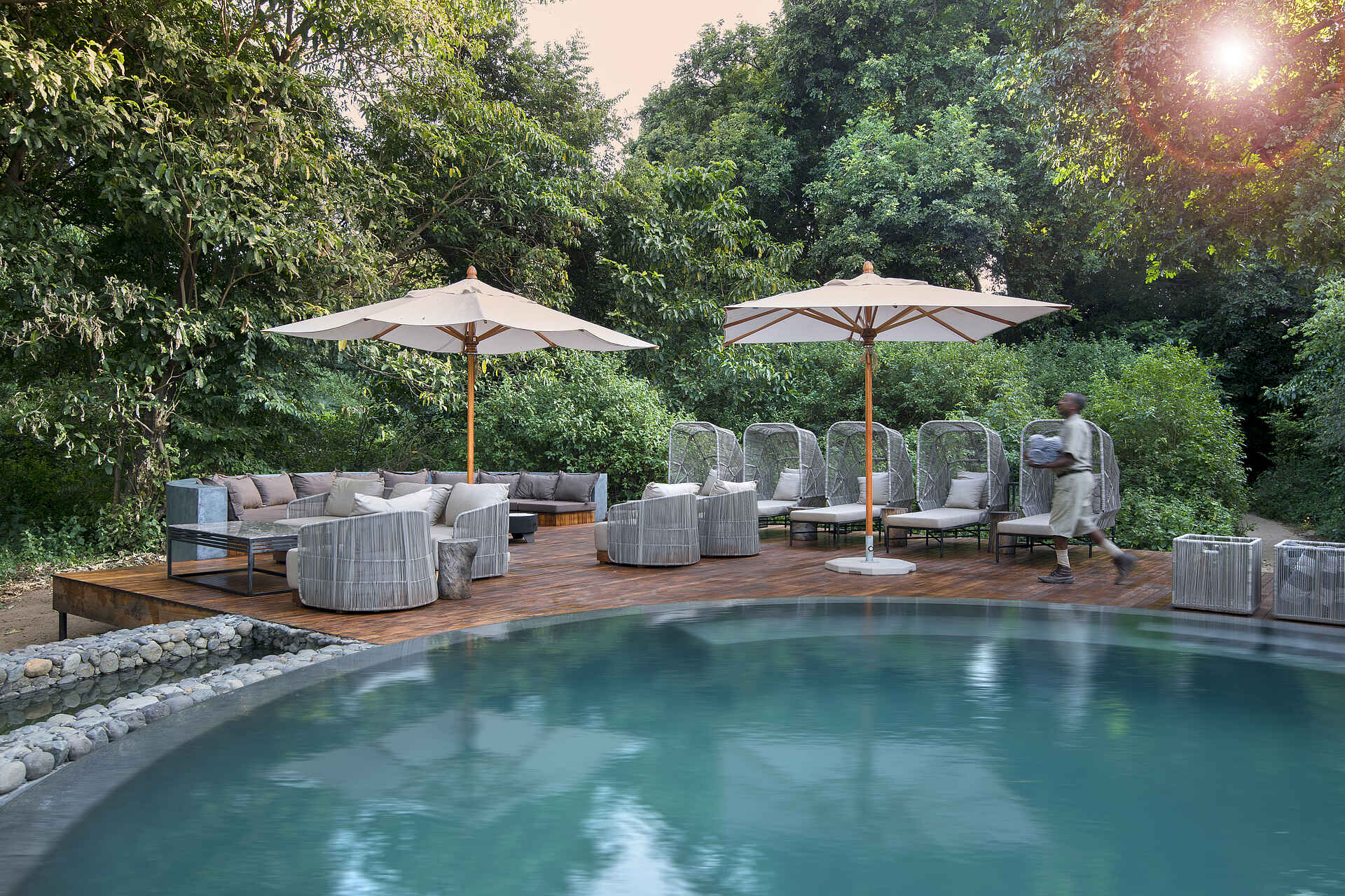 andBeyond Lake Manyara Tree Lodge: Der Pool