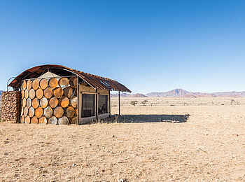 Camp Sossus: Blick auf ein Gästezelt Camp Sossus: Blick auf ein Gästezelt