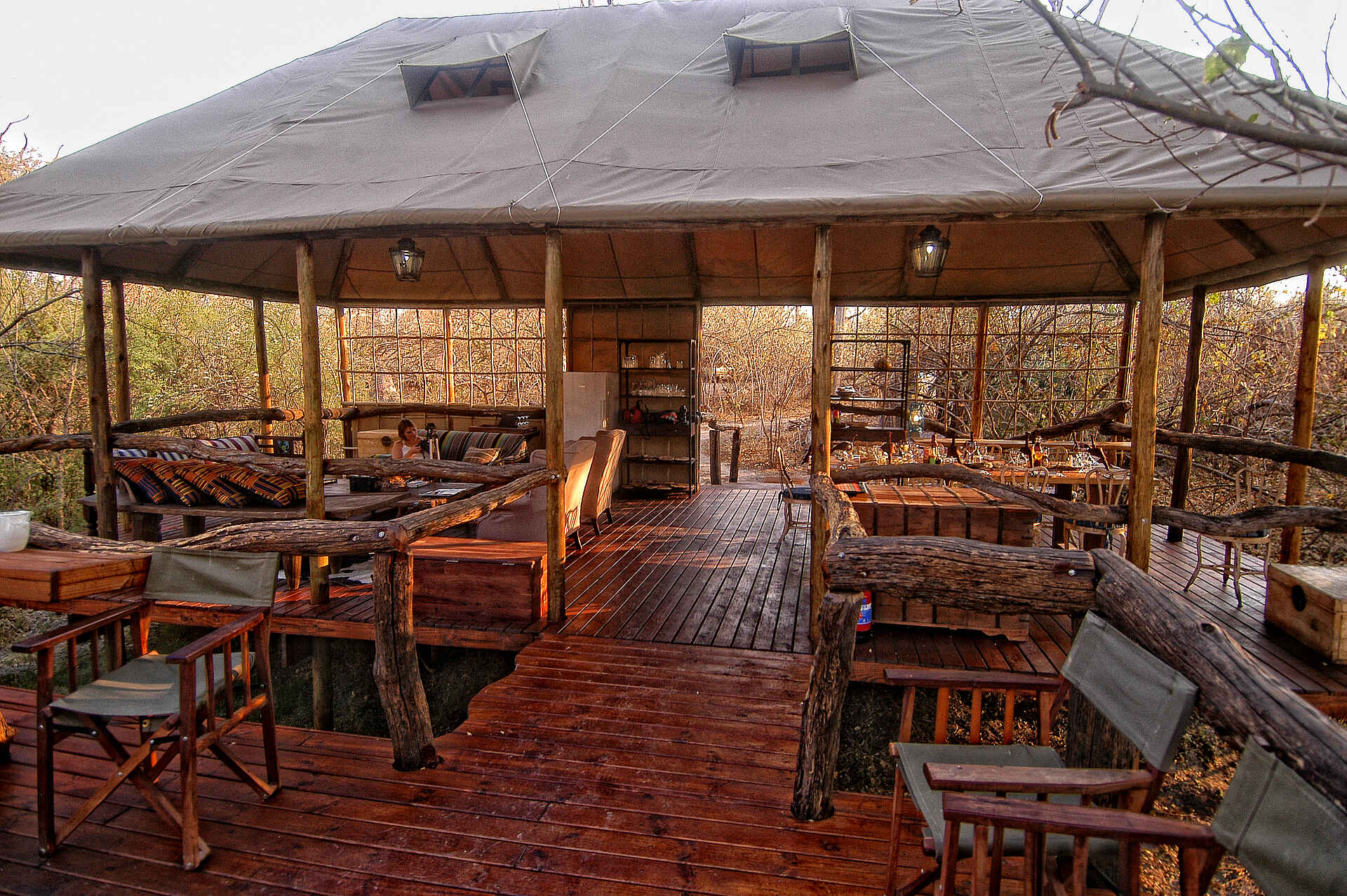 Khwai Tented Camp: Deck