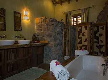 Rivertrees Country Inn: River House Badezimmer