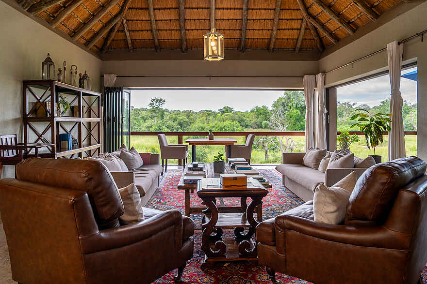 Siviti Timbavati Plains Lodge: Die Lounge Siviti Timbavati Plains Lodge: Die Lounge