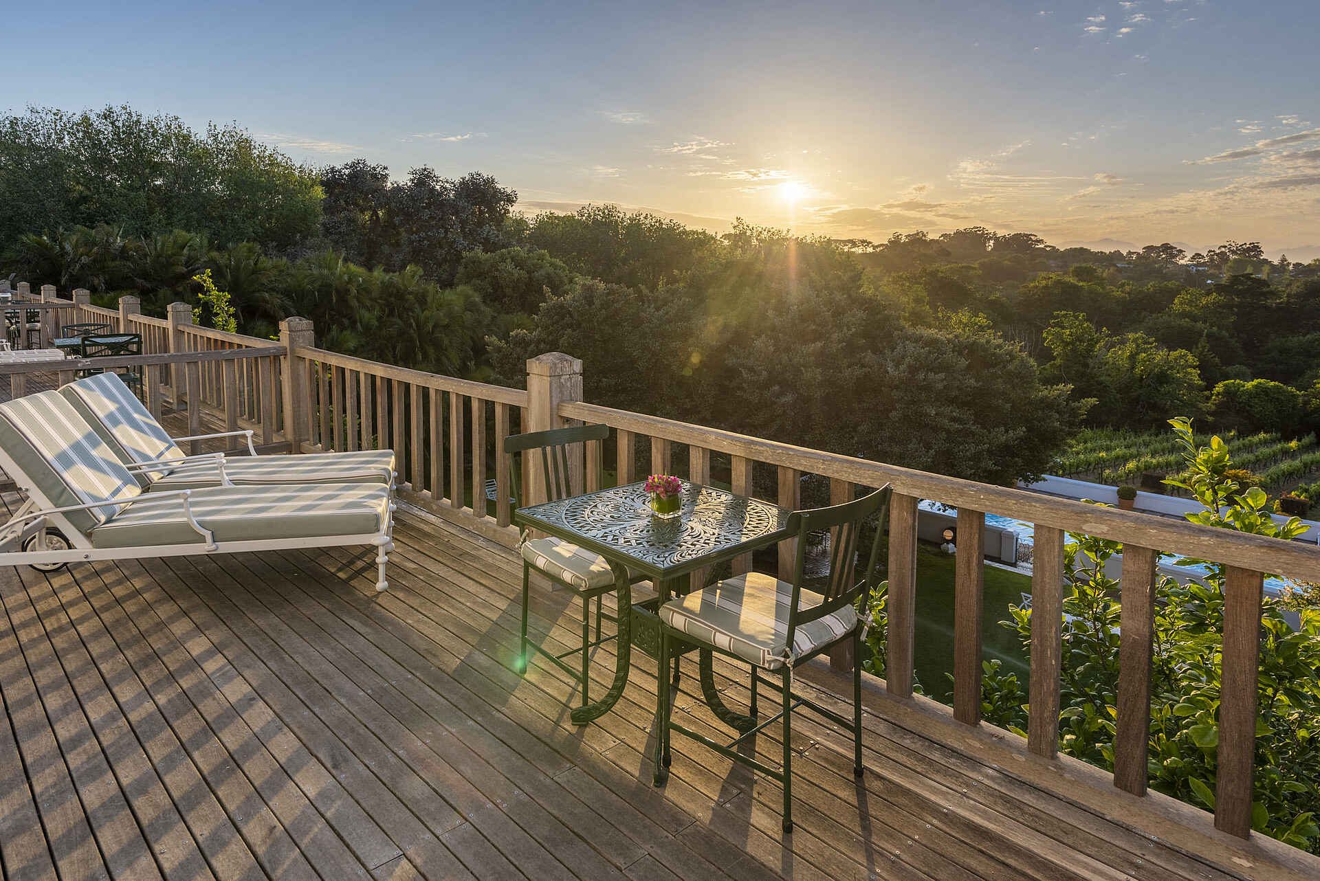 The Cellars-Hohenort Hotel & Spa: Luxury Double Room Veranda