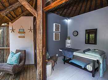 Thonga Beach Lodge: Massageraum Thonga Beach Lodge: Massageraum