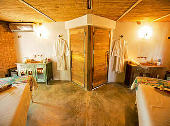 Thorntree River Lodge: Im Massageraum Thorntree River Lodge: Im Massageraum