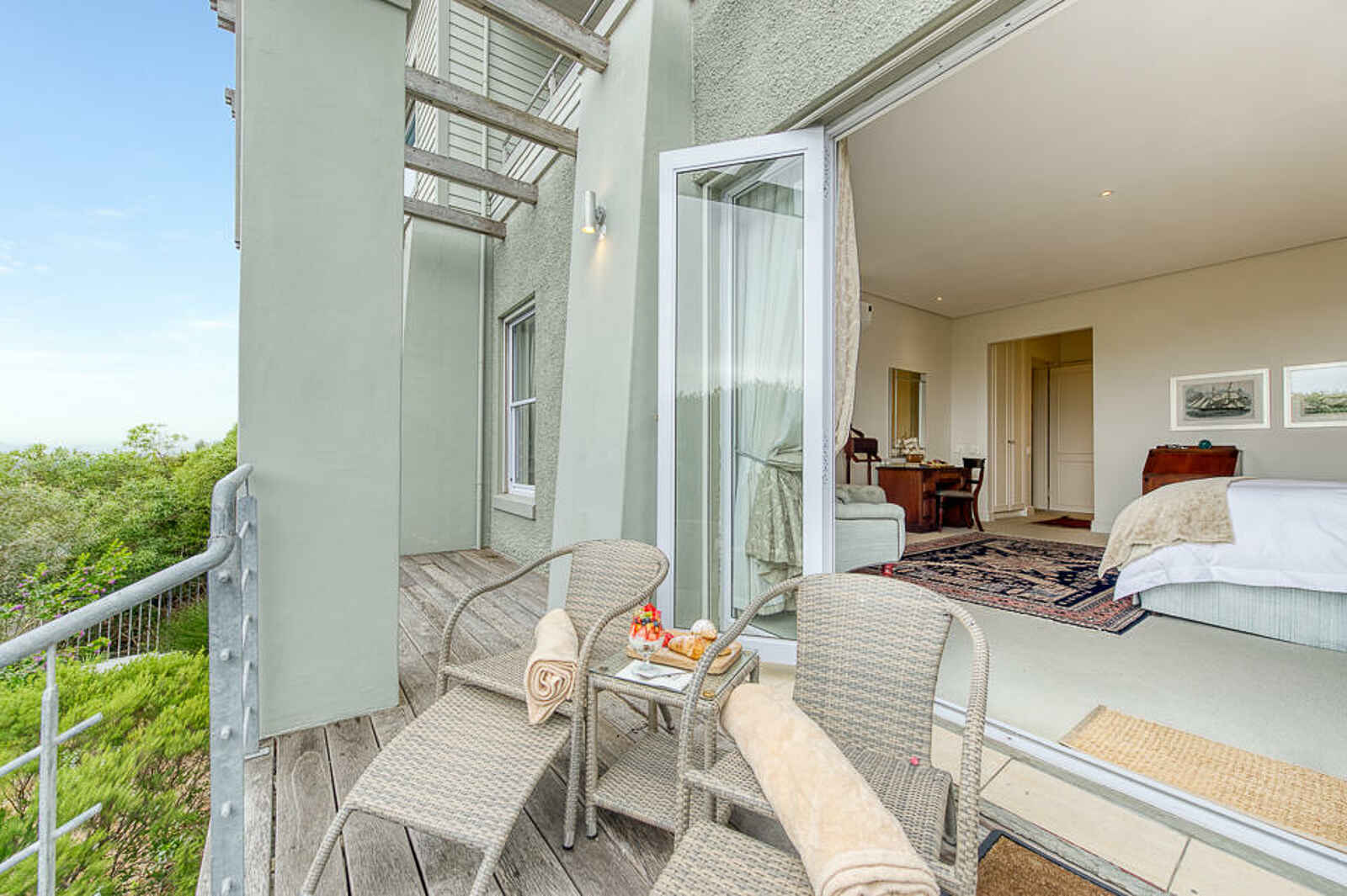 Tintswalo Boulders Boutique-Hotel: Der Balkon einer Standard Sea Facing Suite Tintswalo Boulders Boutique-Hotel: Der Balkon einer Standard Sea Facing Suite