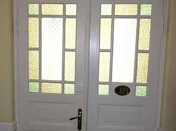 Hotel Eberwein: Tür im Haus Hotel Eberwein: Tür im Haus