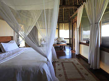 Apoka Safari Lodge: Gästechaletinterieur