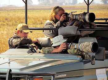 Mukambi Safari Lodge: Fotosafari Mukambi Safari Lodge: Fotosafari