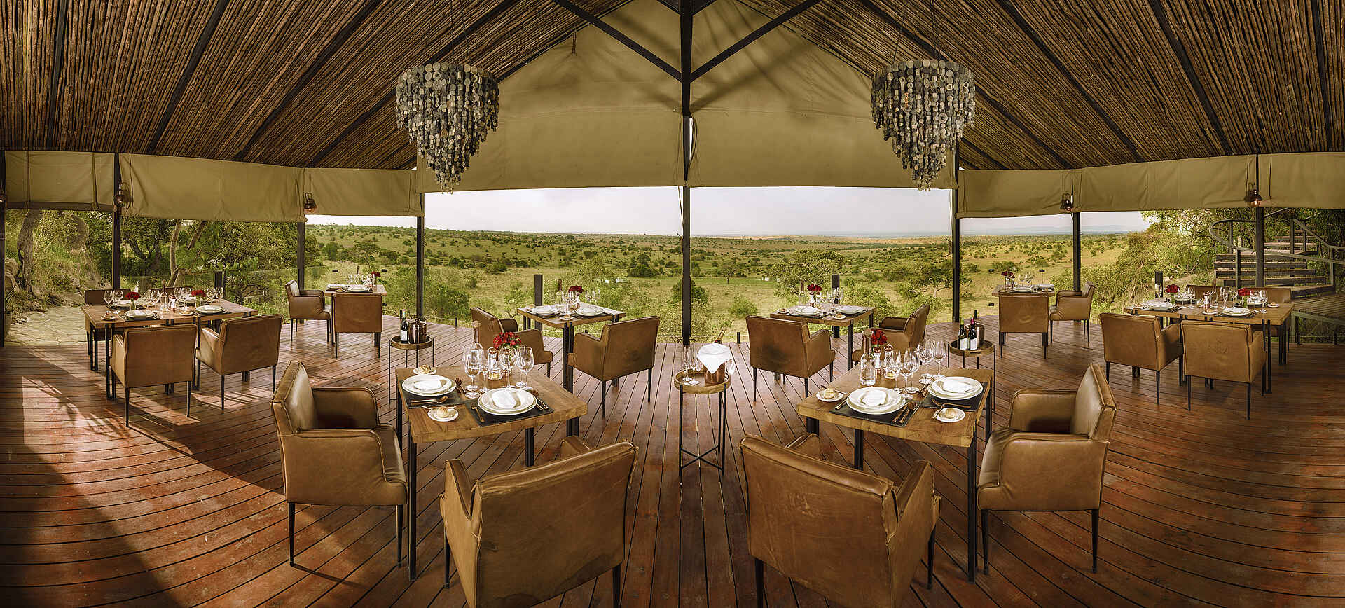 Nimali Mara Camp: Das Restaurant