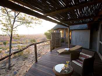 Ongava Lodge: Blick übers Reservat Ongava Lodge: Blick übers Reservat