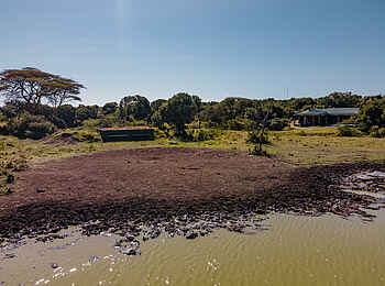 Porini Rhino Camp: Beobachtungsstand