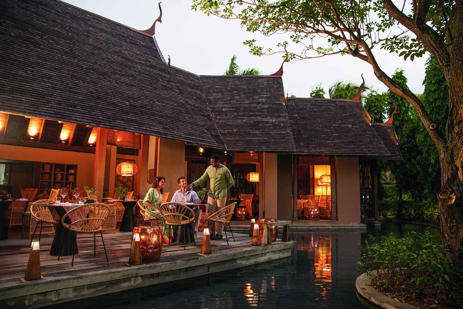 Trou Aux Biches Beachcomber Golf Resort & Spa: Private Dinner