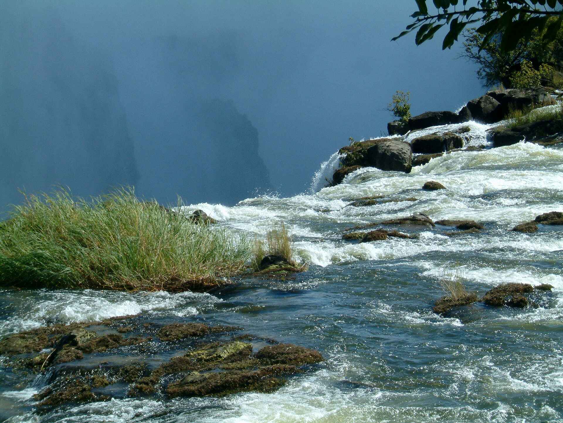 Livingstone, Sambezi, Waterberry Lodge, Moisi oa Tunya, Viktoriafälle