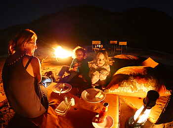 Wayo Manyara Green Camp: Familiendinner