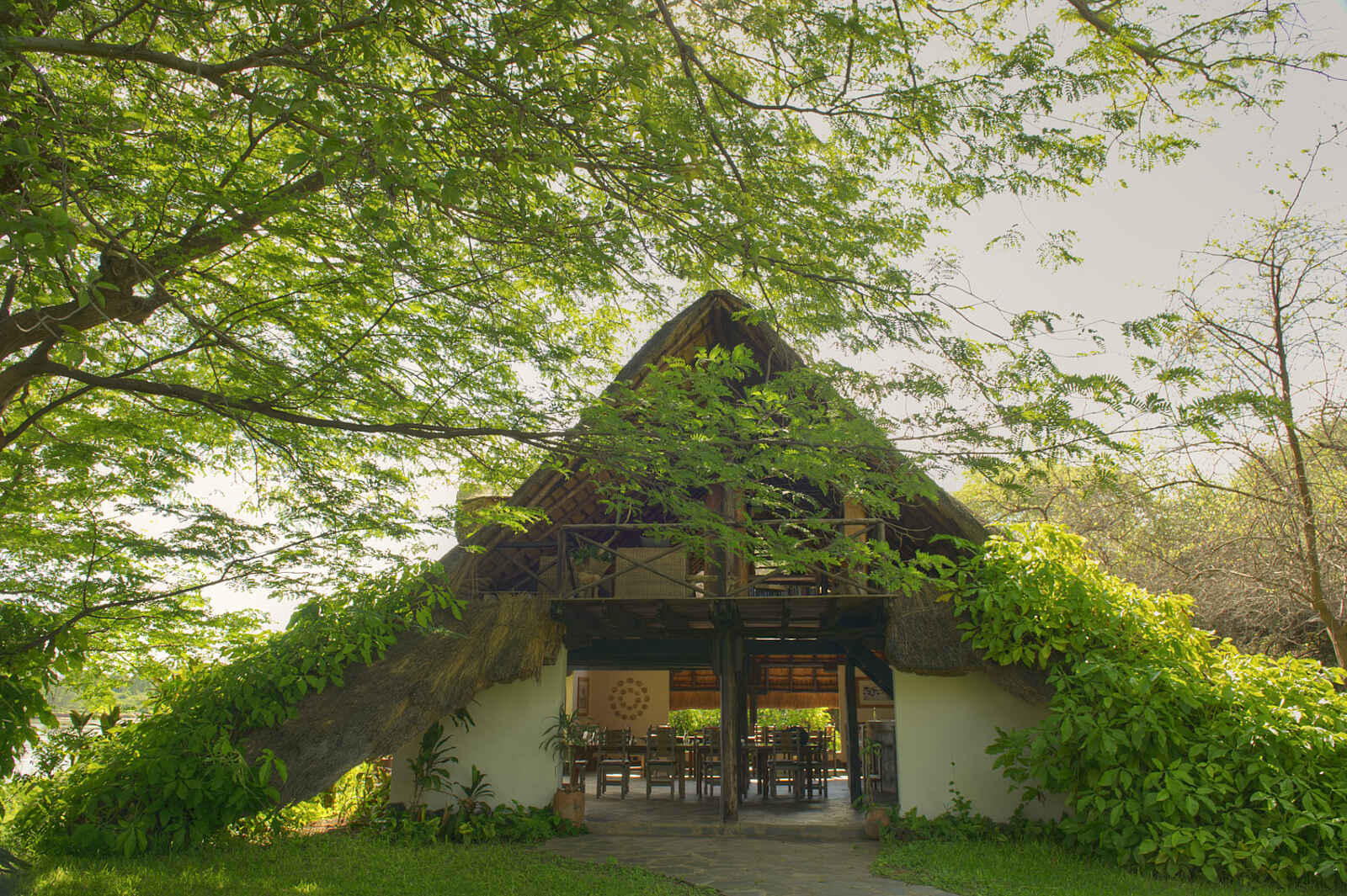 Kanyemba Lodge: Das Hauptgebäude Kanyemba Lodge: Das Hauptgebäude