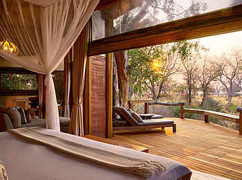 Camp Okavango: Safariy Suite Terrasse Camp Okavango: Safariy Suite Terrasse