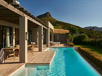 Delaire Graff Estate: Der Pool der Presidential Lodge Delaire Graff Estate: Der Pool der Presidential Lodge