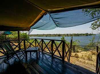 Kiambi Camp: Private Veranda Kiambi Camp: Private Veranda