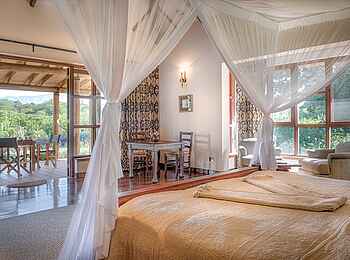 Legendary Lodge: Blick aus dem Familien Cottage