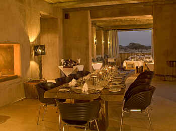Onguma The Fort: Dining Area