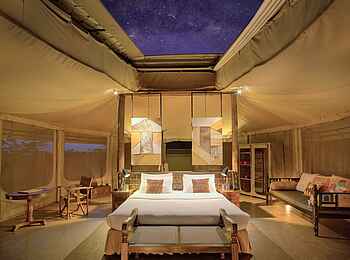 Saruni Leopard Hill: Im Zelt Saruni Leopard Hill: Im Zelt