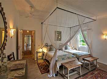 The River Farmhouse: Schlafbereich mit Einzelbetten