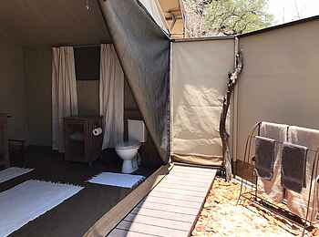 Ingwe Pan Camp: Gästebad Ingwe Pan Camp: Gästebad