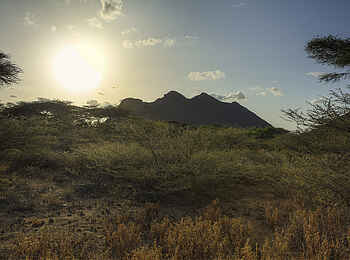 Koros Camp: Der Hausberg