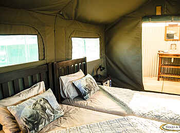 Ozondjou Trails: Zeltinterieur