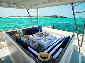 andBeyond Benguerra Island: Lunch am Deck