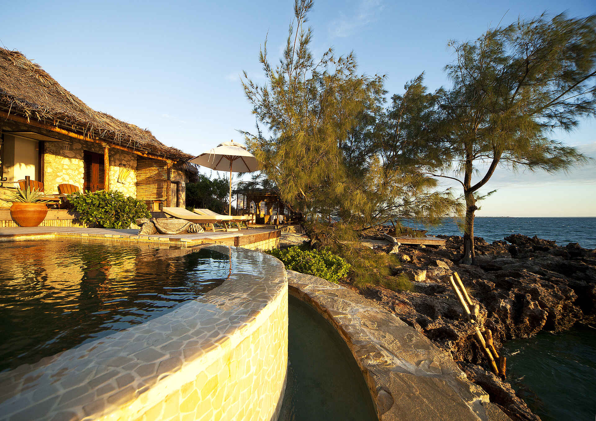 azura quilalea, azura quilalea bilder, azura quilalea island resort, mosambik tauchen, plunge pool, unterkunft, villa, villa quilalea