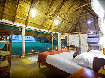 Baker's Lodge: Doppelzimmer mit Blick auf's Wasser Baker's Lodge: Doppelzimmer mit Blick auf's Wasser