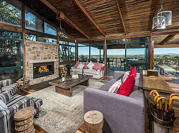 Kariega Main Lodge: In der Lounge Kariega Main Lodge: In der Lounge