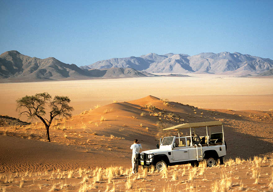 Namib Rand Nature Reserve: Geländefahrzeug Namib Rand Nature Reserve: Geländefahrzeug