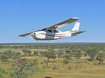 Otjimbondona Kalahari Lodge: Ein Rundflug über die Kalahari