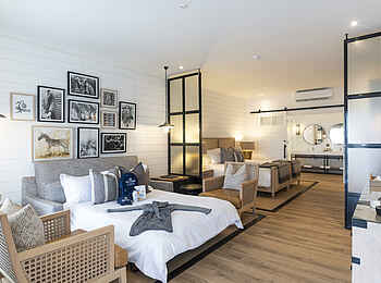 Riverdene Family Lodge: Doppelbett Riverdene Family Lodge: Doppelbett