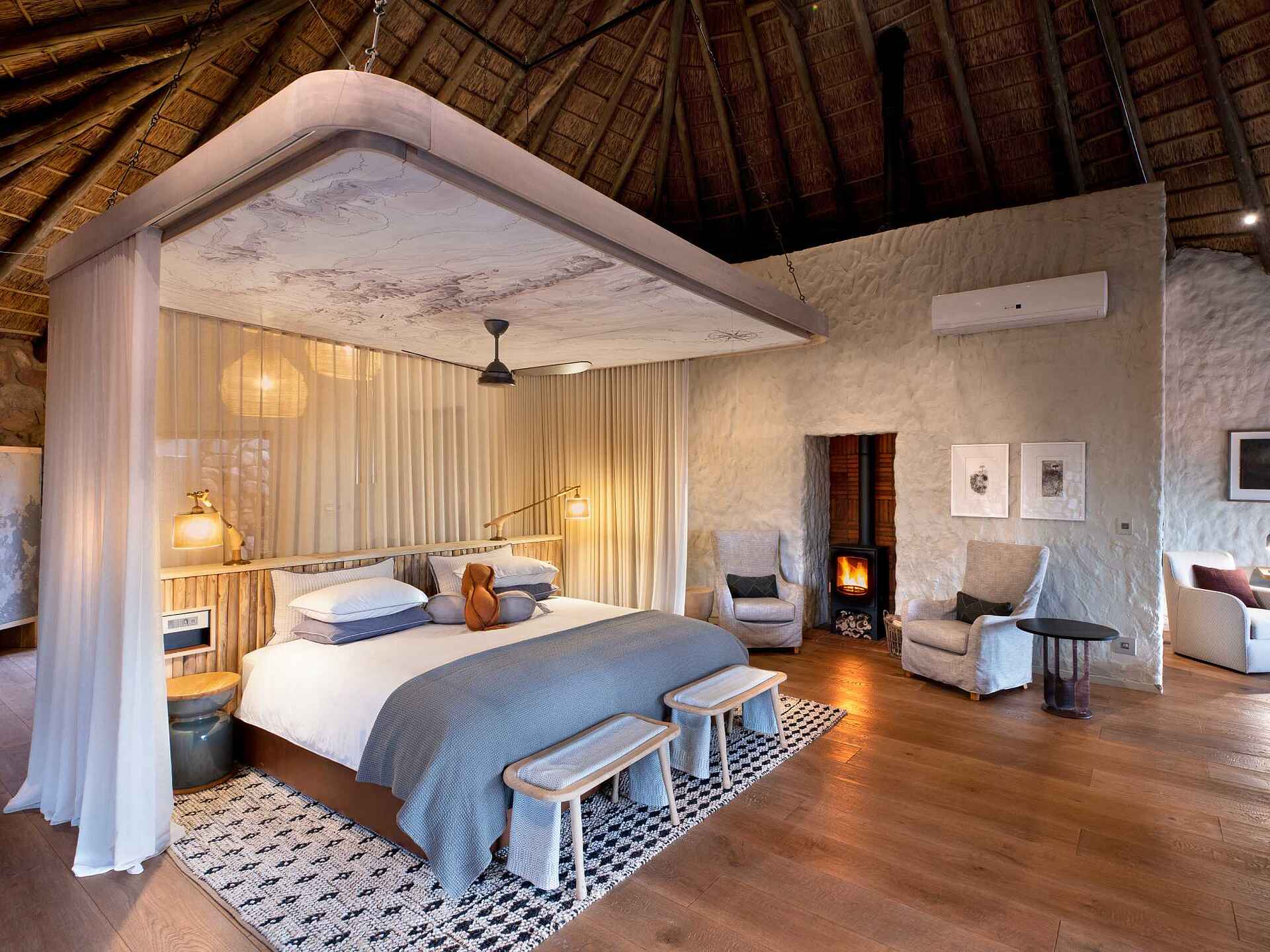 The Motse: Blick ins Schlafzimmer