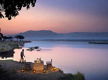 Zambezi Expeditions Camp: Privates Dinner Zambezi Expeditions Camp: Privates Dinner