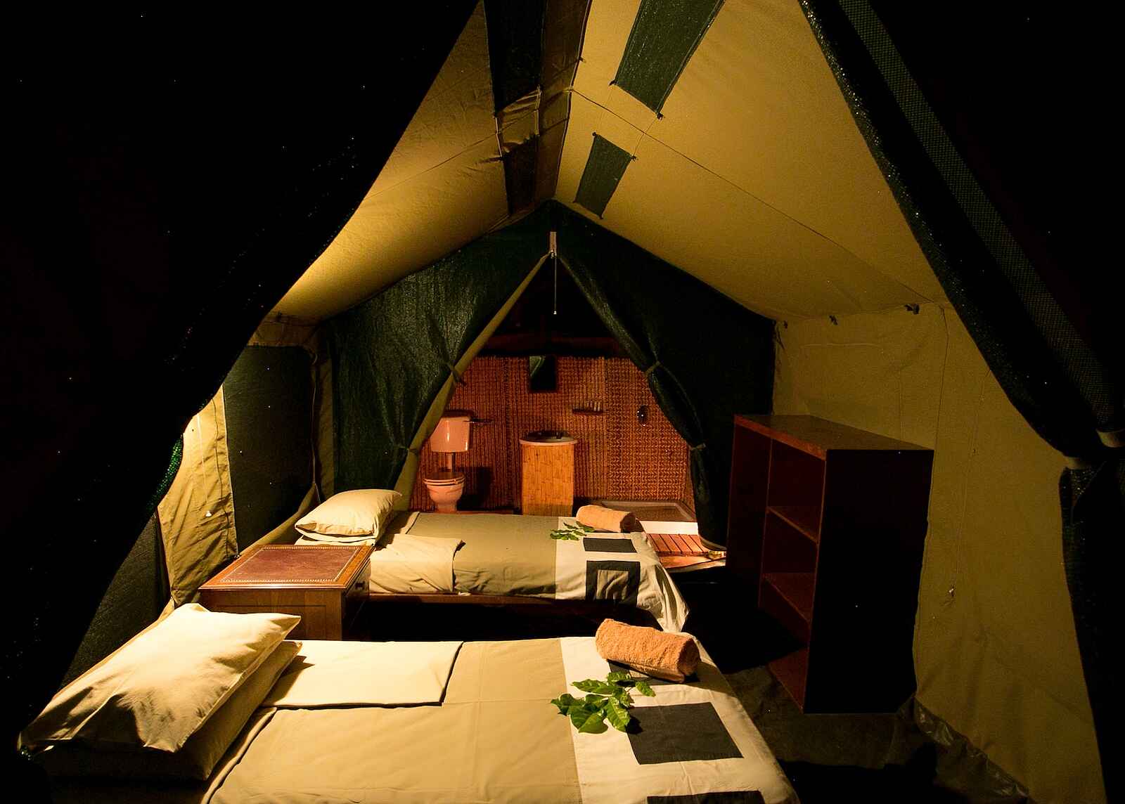 Chilo Mahove Tented Camp: Einzelbetten Chilo Mahove Tented Camp: Einzelbetten