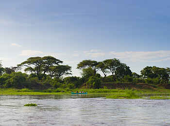 Kanyemba Lodge: Kanufahrt Kanyemba Lodge: Kanufahrt