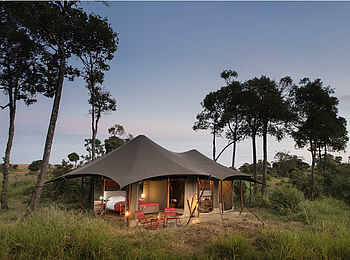 Angama Safari Camp: Gästezelt Angama Safari Camp: Gästezelt