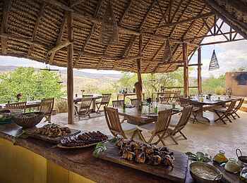 Borana Lodge: Das Restaurant Borana Lodge: Das Restaurant