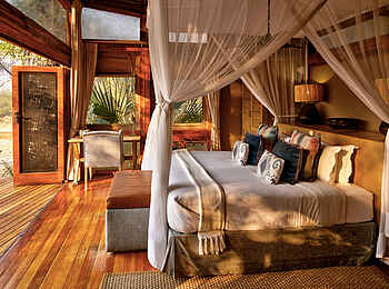 Camp Okavango: Safariy Suite Bett Camp Okavango: Safariy Suite Bett