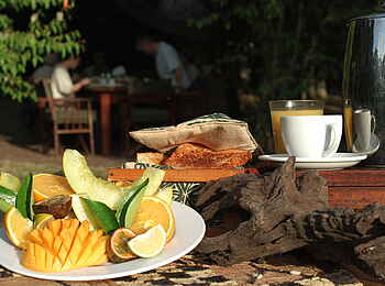 Kicheche Mara Camp: Frühstück Kicheche Mara Camp: Frühstück