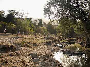 Kitich Camp: Waldwanderung mit der Familie Kitich Camp: Waldwanderung mit der Familie